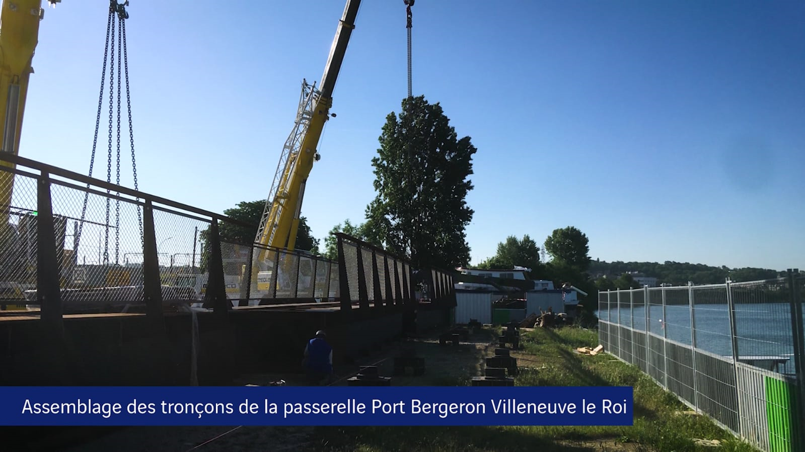 Passerelle Rue du Port aux Sablons — 2