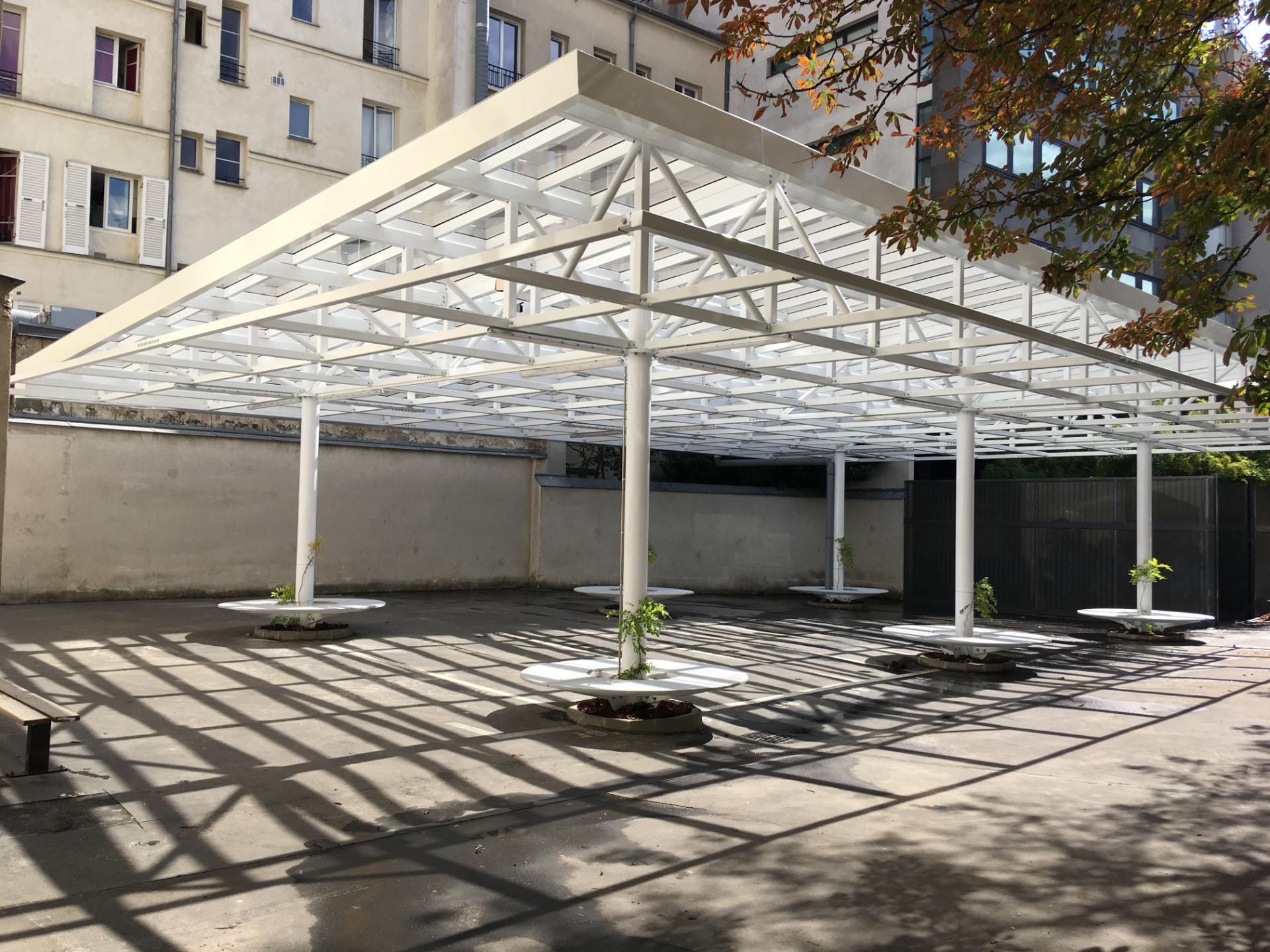 Préau Collège Giacometti
